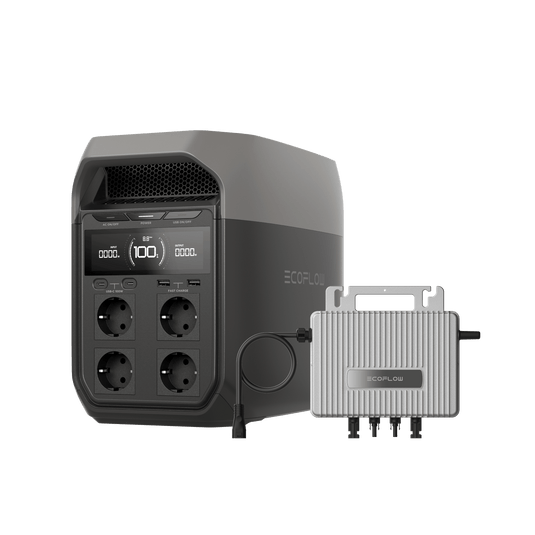 EcoFlow DELTA 3 Series Portable Power Station 0% VAT (Only DE) DELTA 3 + STREAM Microinverter / No Accessory