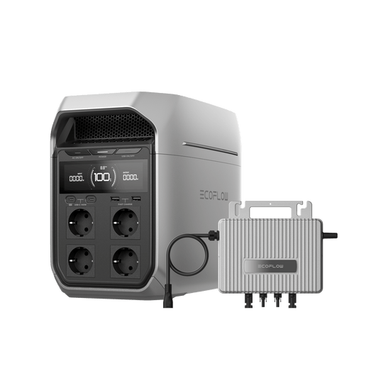 EcoFlow DELTA 3 Series Portable Power Station 0% VAT (Only DE) DELTA 3 Plus + STREAM Microinverter / No Accessory
