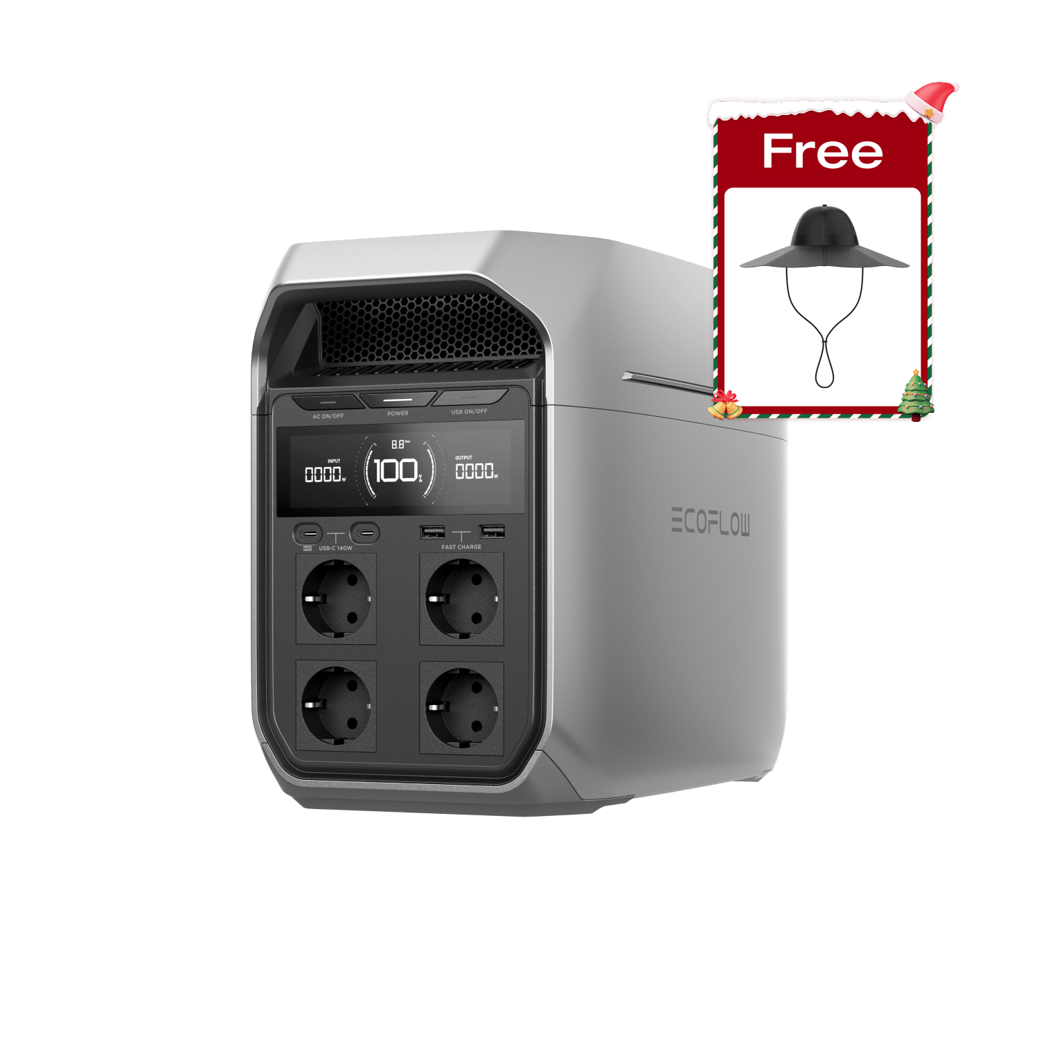 EcoFlow DELTA 3 Series Portable Power Station DELTA 3 Plus / No Accessory