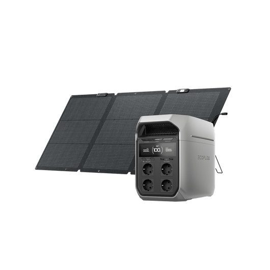 EcoFlow DELTA 3 Series Portable Power Station DELTA 3 Plus / 160W Portable Solar Panel