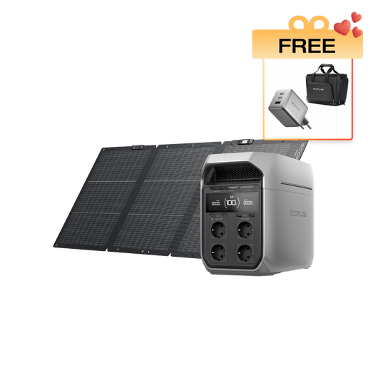 EcoFlow DELTA 3 Series Portable Power Station DELTA 3 Plus / 160W Portable Solar Panel