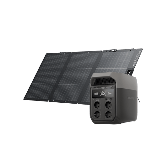 EcoFlow DELTA 3 Series Portable Power Station DELTA 3 / 160W Lightweight Portable Solar Panel