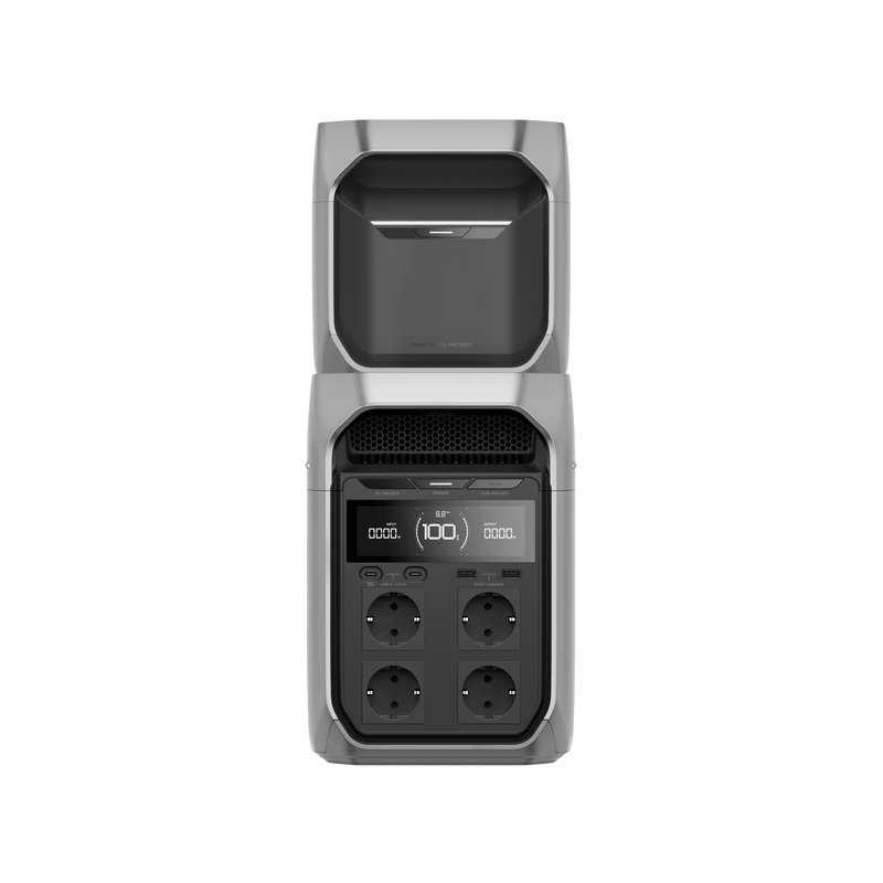 Load image into Gallery viewer, EcoFlow DELTA 3 Series Portable Power Station DELTA 3 Plus + Free RAPID Magnetic Power Bank 5000mAh / DELTA 3 Smart Extra Battery
