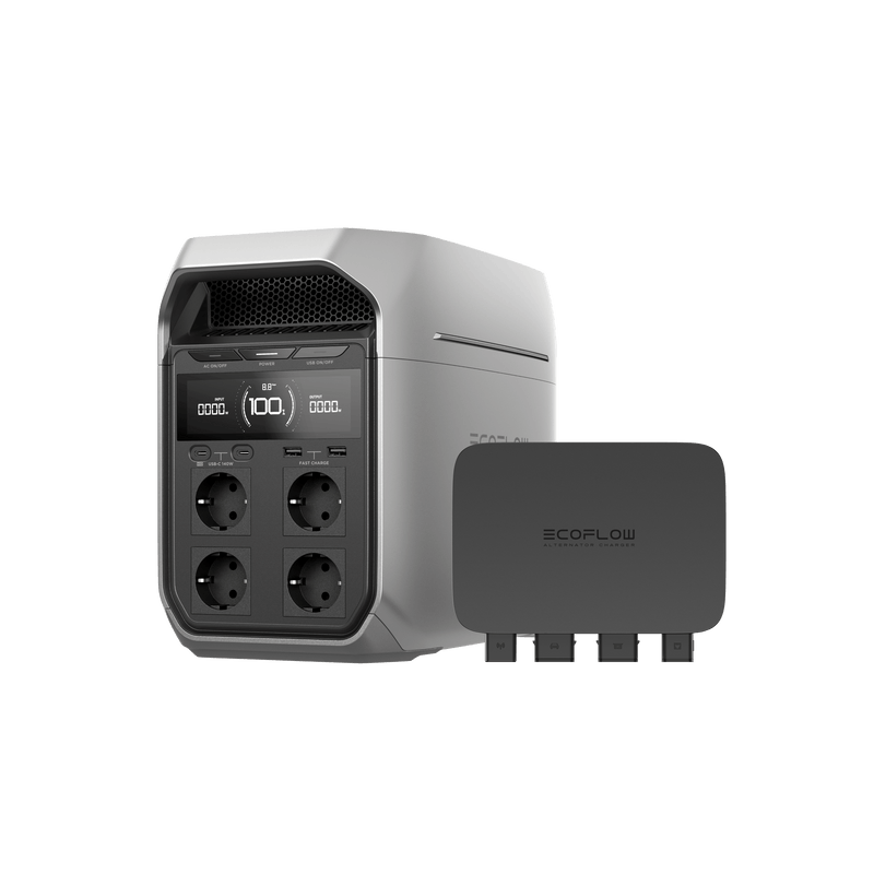 Load image into Gallery viewer, EcoFlow DELTA 3 Series Portable Power Station DELTA 3 Plus + Free RAPID Magnetic Power Bank 5000mAh / Alternator Charger 800W
