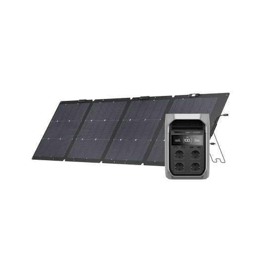 EcoFlow DELTA 3 Series Solar Generator (PV220W) DELTA 3 Plus / 1*220W Portable Solar Panel