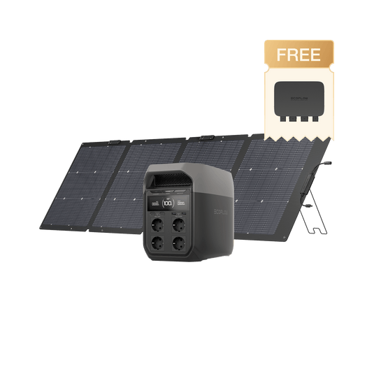 EcoFlow DELTA 3 Series Solar Generator (PV220W) DELTA 3 / 1*220W Portable Solar Panel