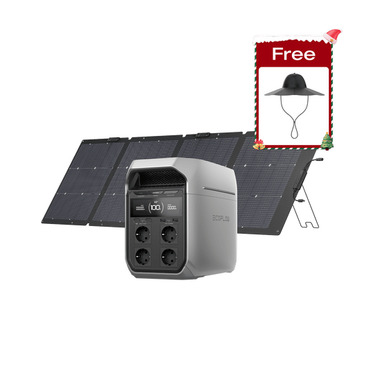 EcoFlow DELTA 3 Series Solar Generator (PV220W) DELTA 3 Plus / 1*220W Portable Solar Panel