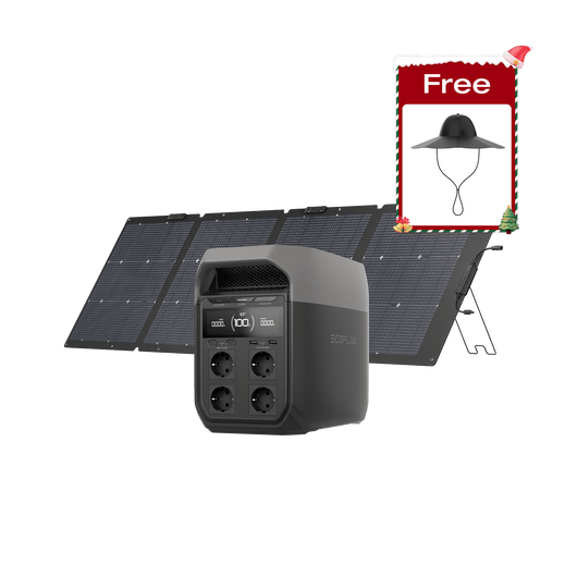 EcoFlow DELTA 3 Series Solar Generator (PV220W) DELTA 3 / 1*220W Portable Solar Panel