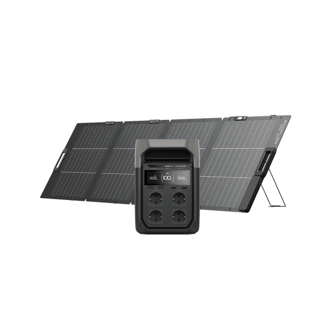 EcoFlow DELTA 3 Series Solar Generator (PV220W) DELTA 3 / 1*220W Portable Solar Panel