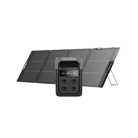 EcoFlow DELTA 3 Series Solar Generator (PV220W) DELTA 3 / 1*220W Portable Solar Panel