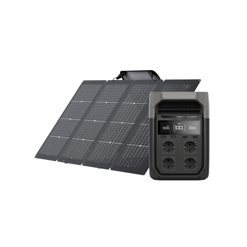 Load image into Gallery viewer, EcoFlow DELTA 3 Series Solar Generator (PV220W) DELTA 3 / 1*220W Portable Solar Panel
