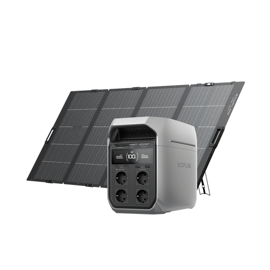 EcoFlow DELTA 3 Series Solar Generator (PV400W) DELTA 3 Plus / 1*400W Solar Panel