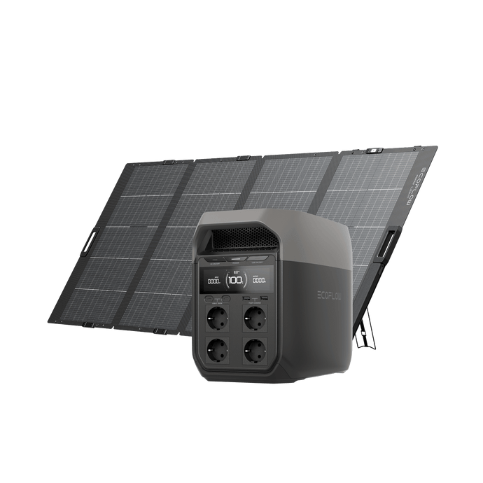EcoFlow DELTA 3 Series Solar Generator (PV400W) DELTA 3 / 1*400W Solar Panel