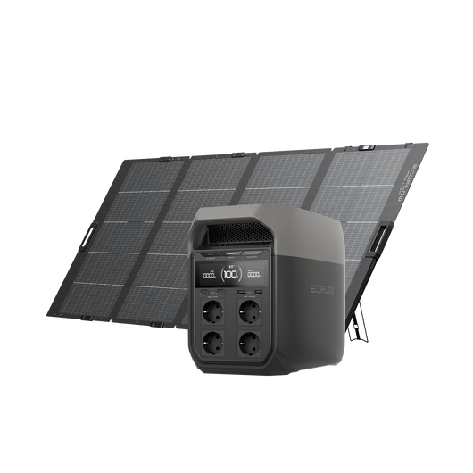 EcoFlow DELTA 3 Series Solar Generator (PV400W) DELTA 3 / 1*400W Solar Panel