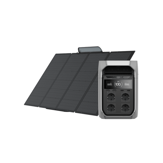 EcoFlow DELTA 3 Series Solar Generator (PV400W) DELTA 3 Plus / 1*400W Solar Panel