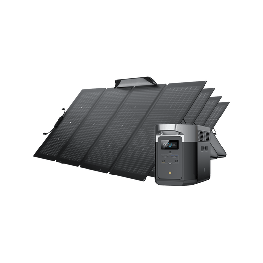 EcoFlow DELTA Max 2000 Solar Generators 220W / 4