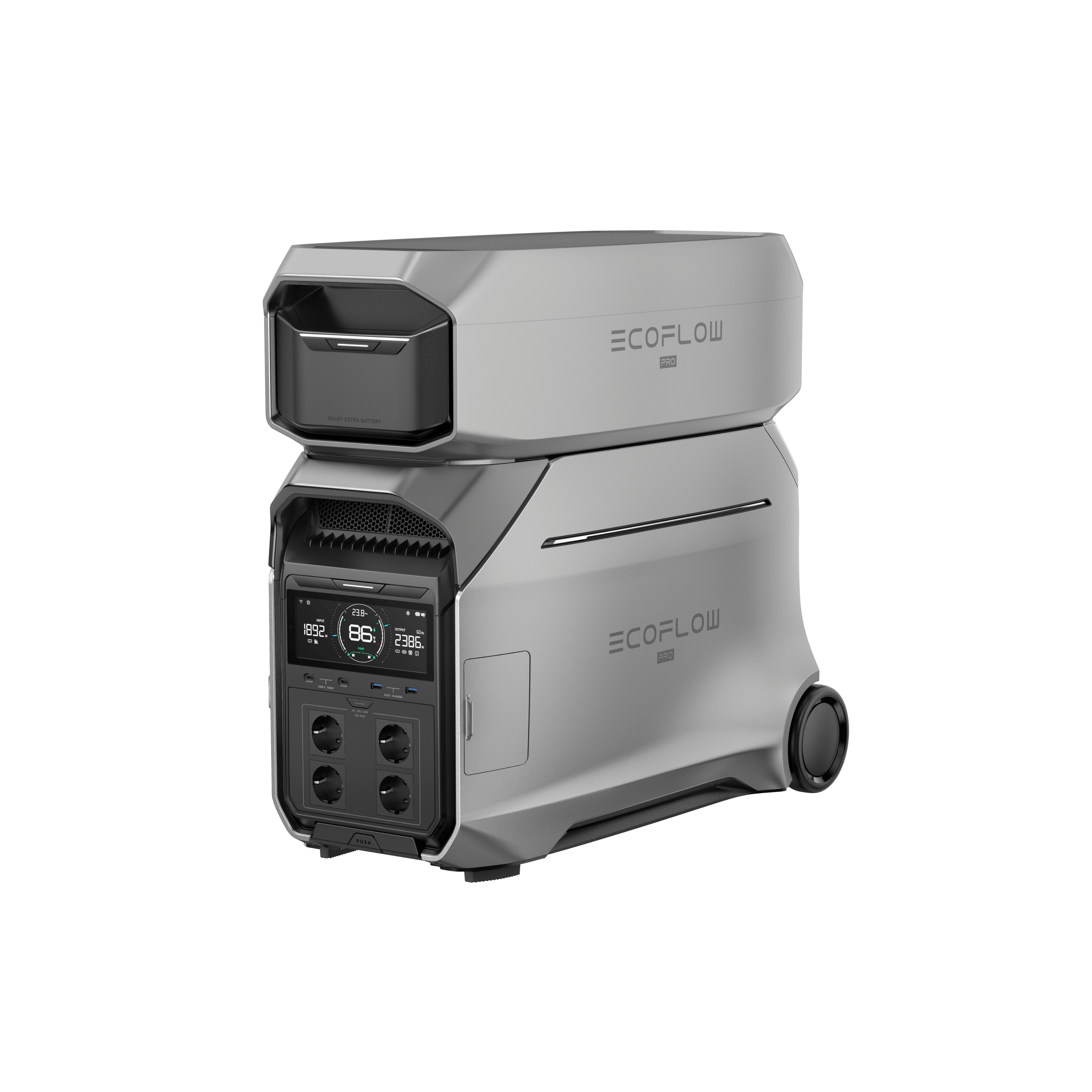 EcoFlow DELTA Pro 3 + Smart Extra Battery