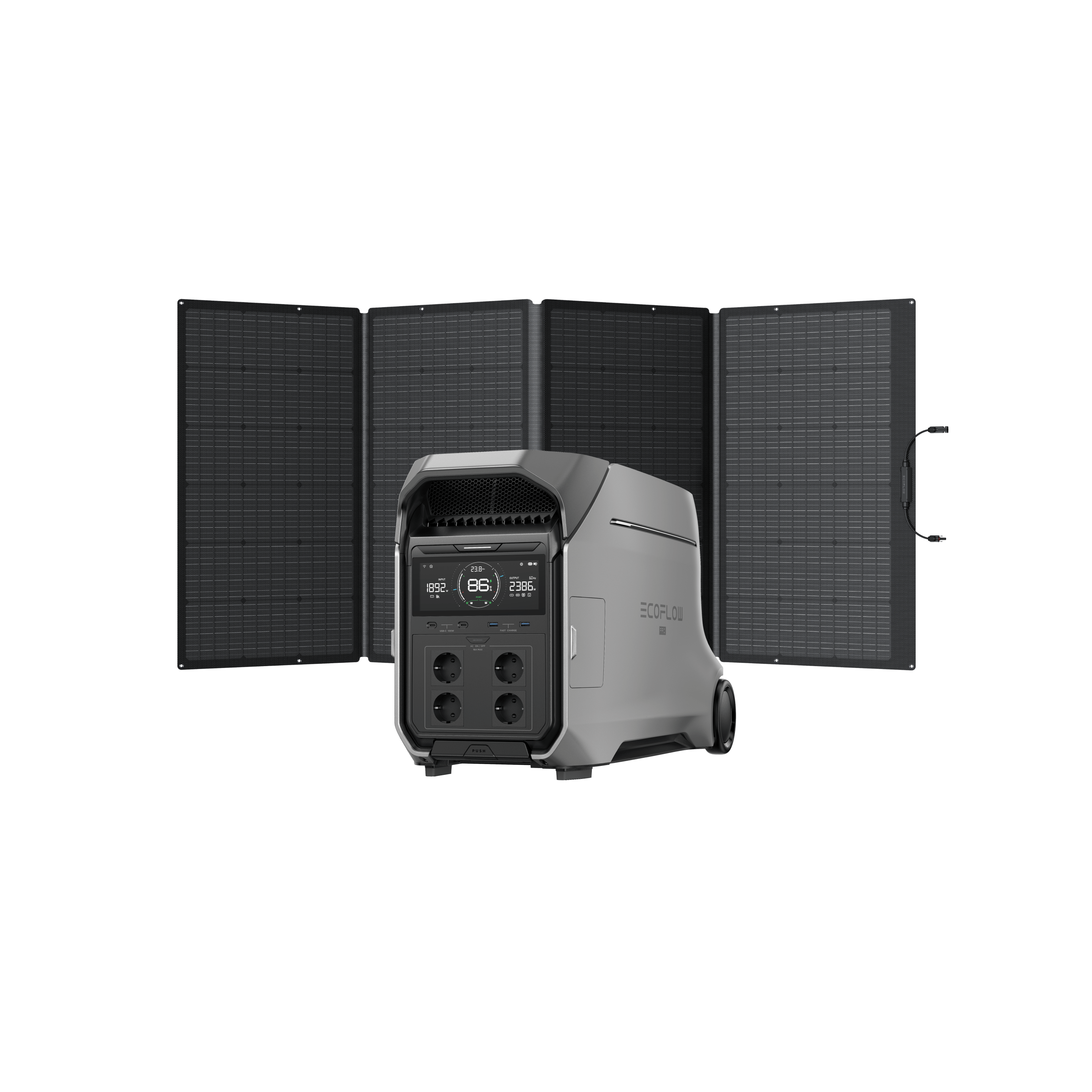 EcoFlow DELTA Pro 3 Portable Power Station DELTA Pro 3 + 400W Portable Solar Panel