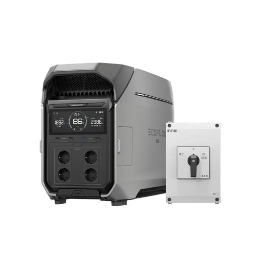 EcoFlow DELTA Pro 3 Portable Power Station DELTA Pro 3 + Manual Transfer Switch
