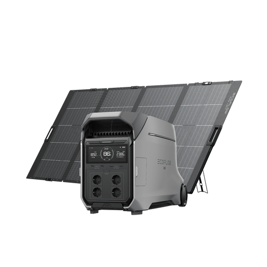 EcoFlow DELTA Pro 3 Solar Generator (PV400W) DELTA Pro 3 + 400W Portable Solar Panel