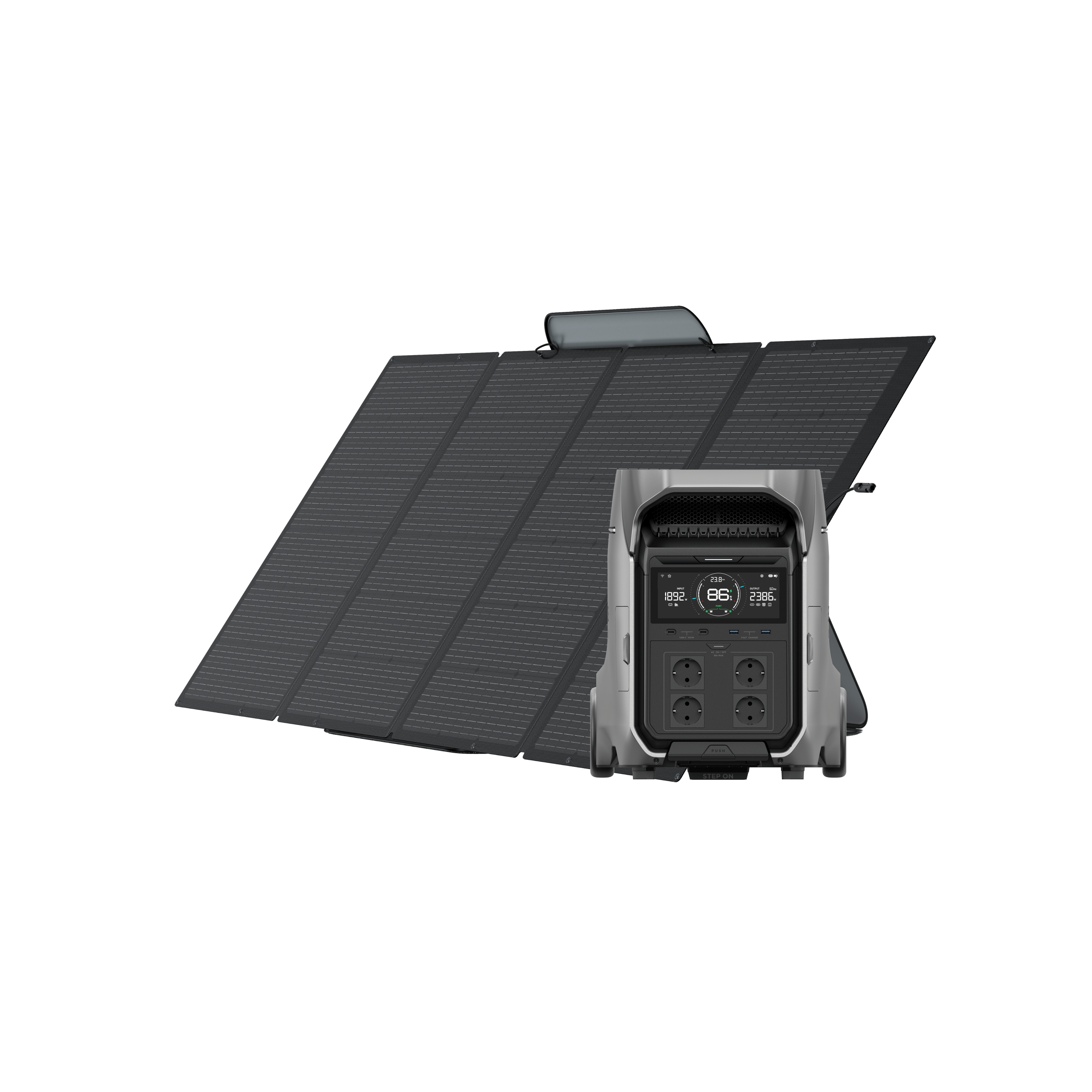 EcoFlow DELTA Pro 3 Solar Generator (PV400W)