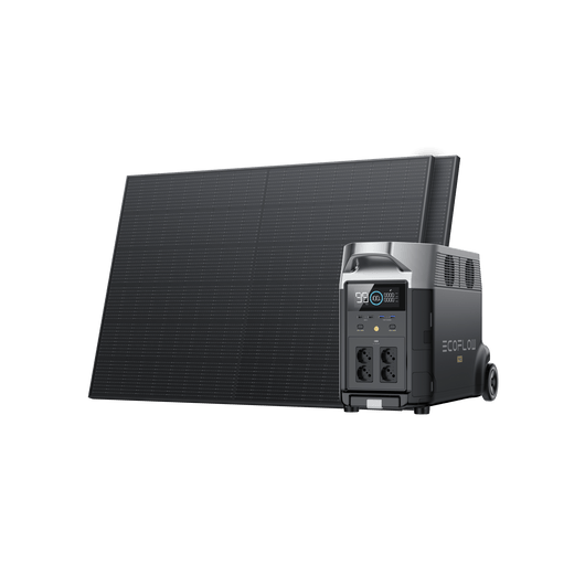 EcoFlow DELTA Pro Portable Power Station (Refurbished) DELTA Pro (Refurbished) + 2*400W Rigid Solar Panel（Member-only）