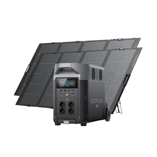 EcoFlow DELTA Pro Solar Generator (Portable PV400W) 2*400W + DELTA Pro