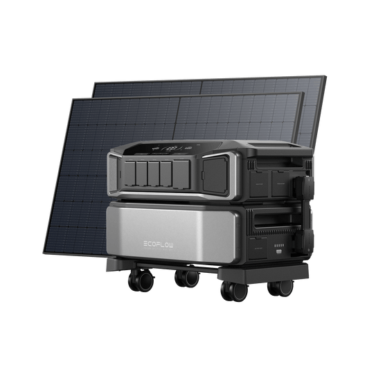 EcoFlow DELTA Pro Ultra Power Station DELTA Pro Ultra + 2 × 520W Rigid Solar Panel