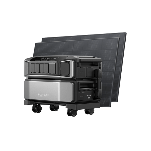 EcoFlow DELTA Pro Ultra Power Station (For Ireland) DELTA Pro Ultra + 2 × 400W Rigid Solar Panel + 4 × FREE Rigid Solar Panel Mounting Feet