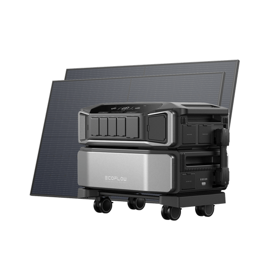 EcoFlow DELTA Pro Ultra Power Station (For Ireland) DELTA Pro Ultra + 2 × 450W Rigid Solar Panel