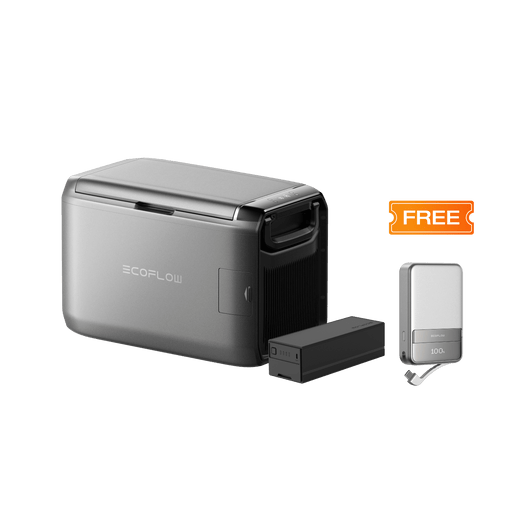 EcoFlow GLACIER Classic Portable Fridge Freezer 45L / GLACIER Plug-in Battery