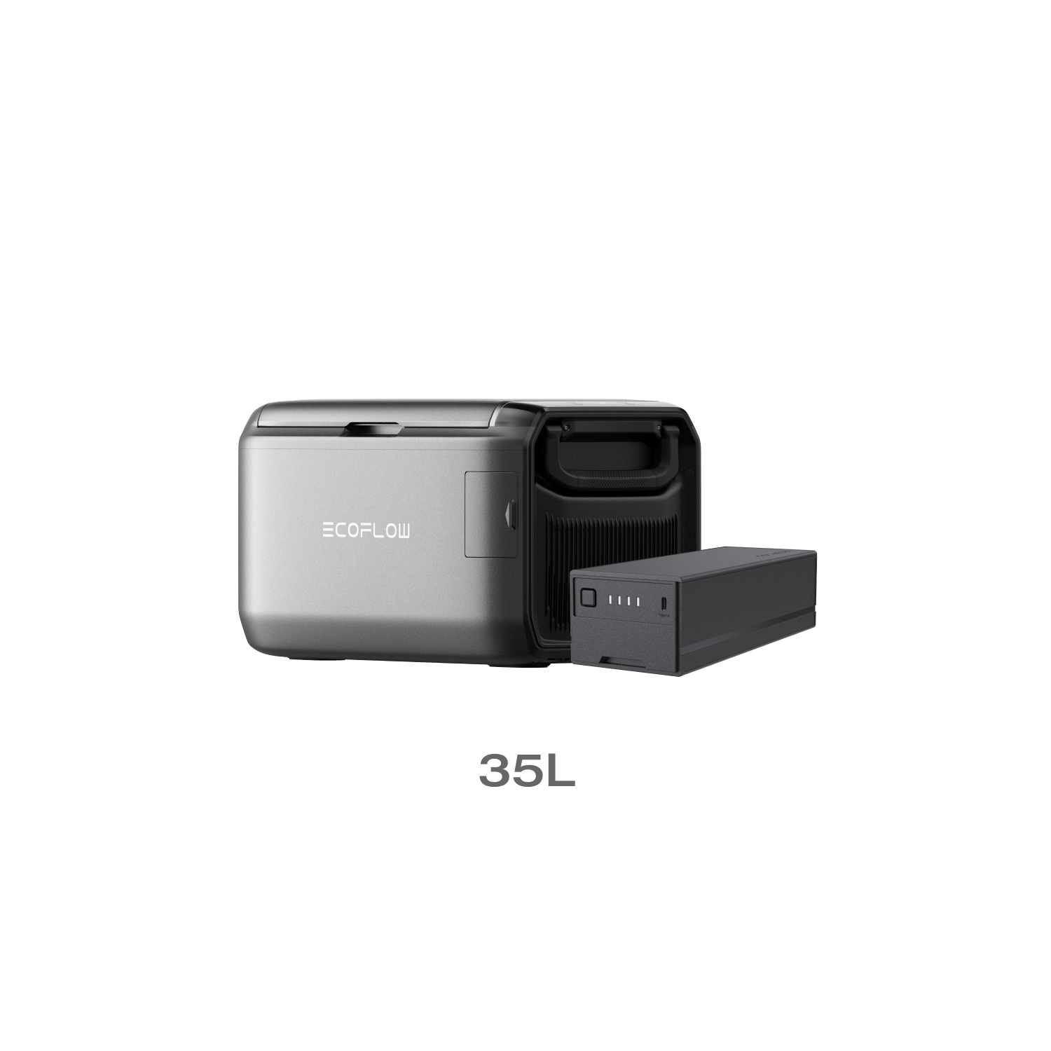EcoFlow GLACIER Classic 35L + Plug-in Battery