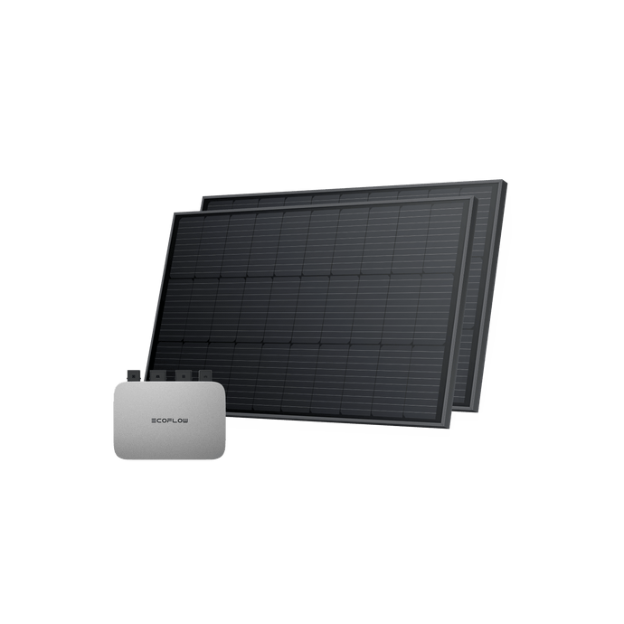 EcoFlow PowerStream Balcony Solar System 600W/800W - 400W Rigid Solar Panel