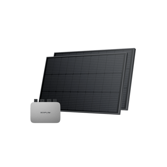 EcoFlow PowerStream Balcony Solar System 600W/800W - 400W Rigid Solar Panel