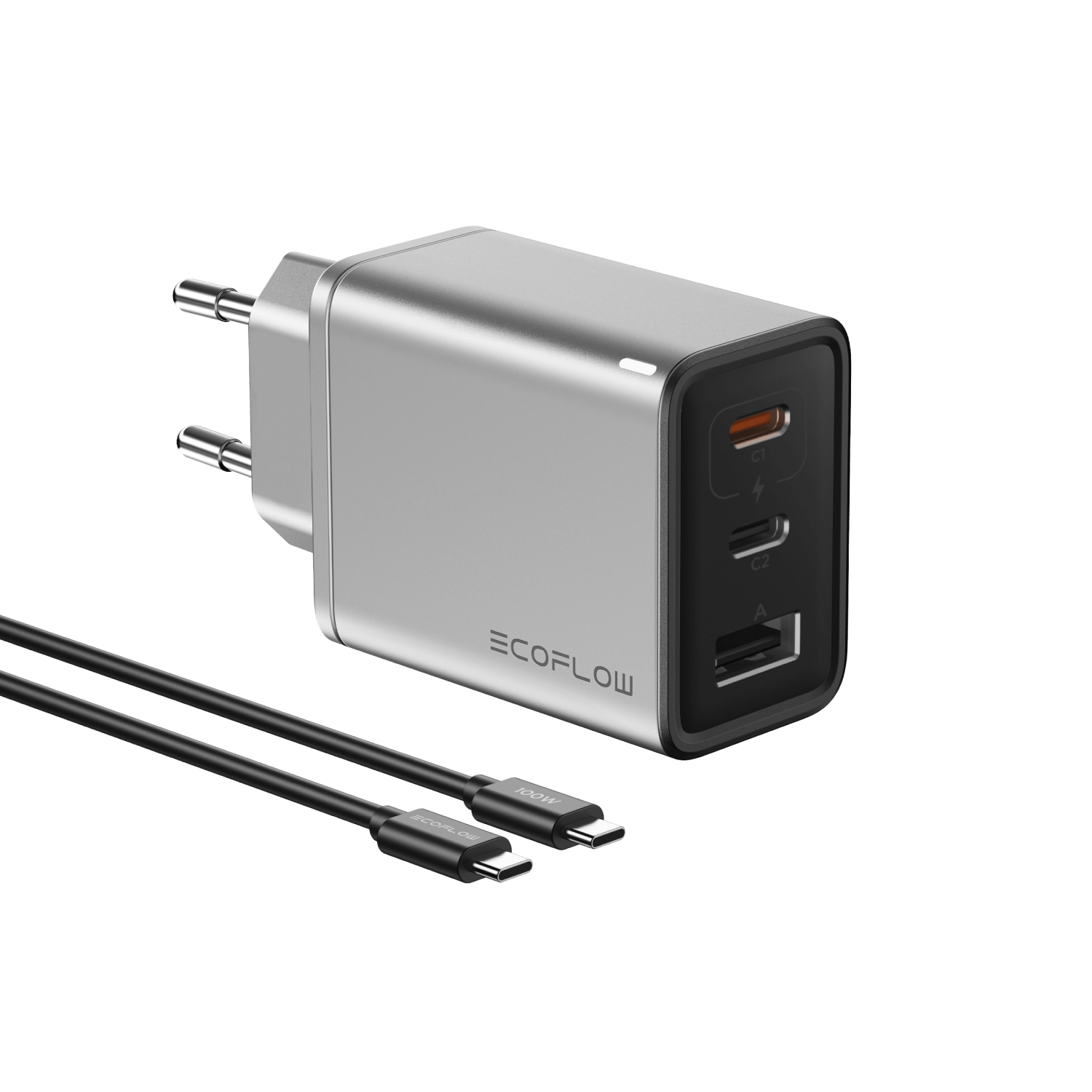 EcoFlow RAPID 65W GaN Charger with 100W Cable