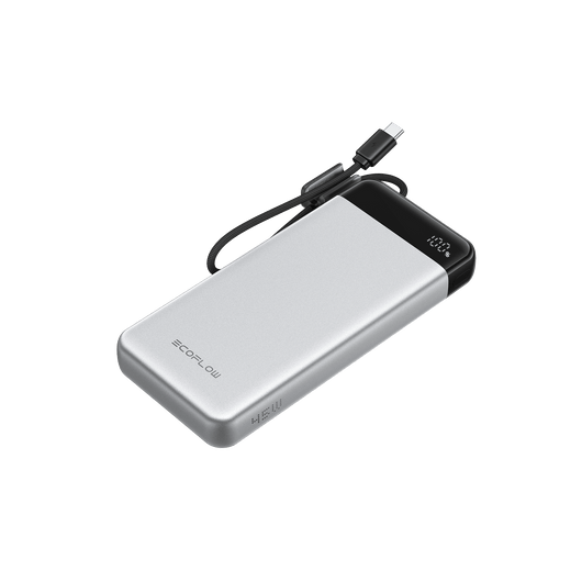 EcoFlow RAPID Power Bank (20K, 45W, Built-in Cable) White