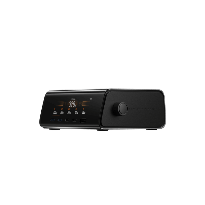 EcoFlow RAPID Pro Desktop Charger (320W, 5 Ports, GaN)