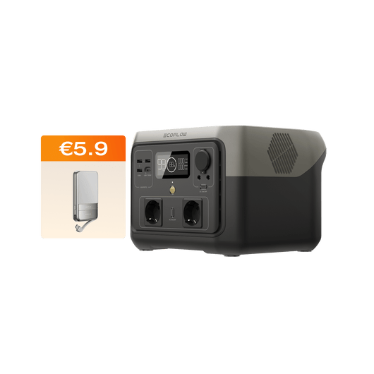 EcoFlow RIVER 2 Max Portable Power Station RIVER 2 Max + RAPID 5000mAh