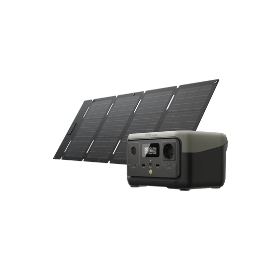 EcoFlow RIVER 2 Portable Power Station RIVER 2 + 45W Portable Solar Panel