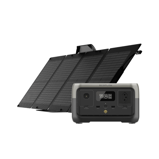 EcoFlow RIVER 2 Portable Power Station (CH version) RIVER 2 (CH version) + 110W Portable Solar Panel