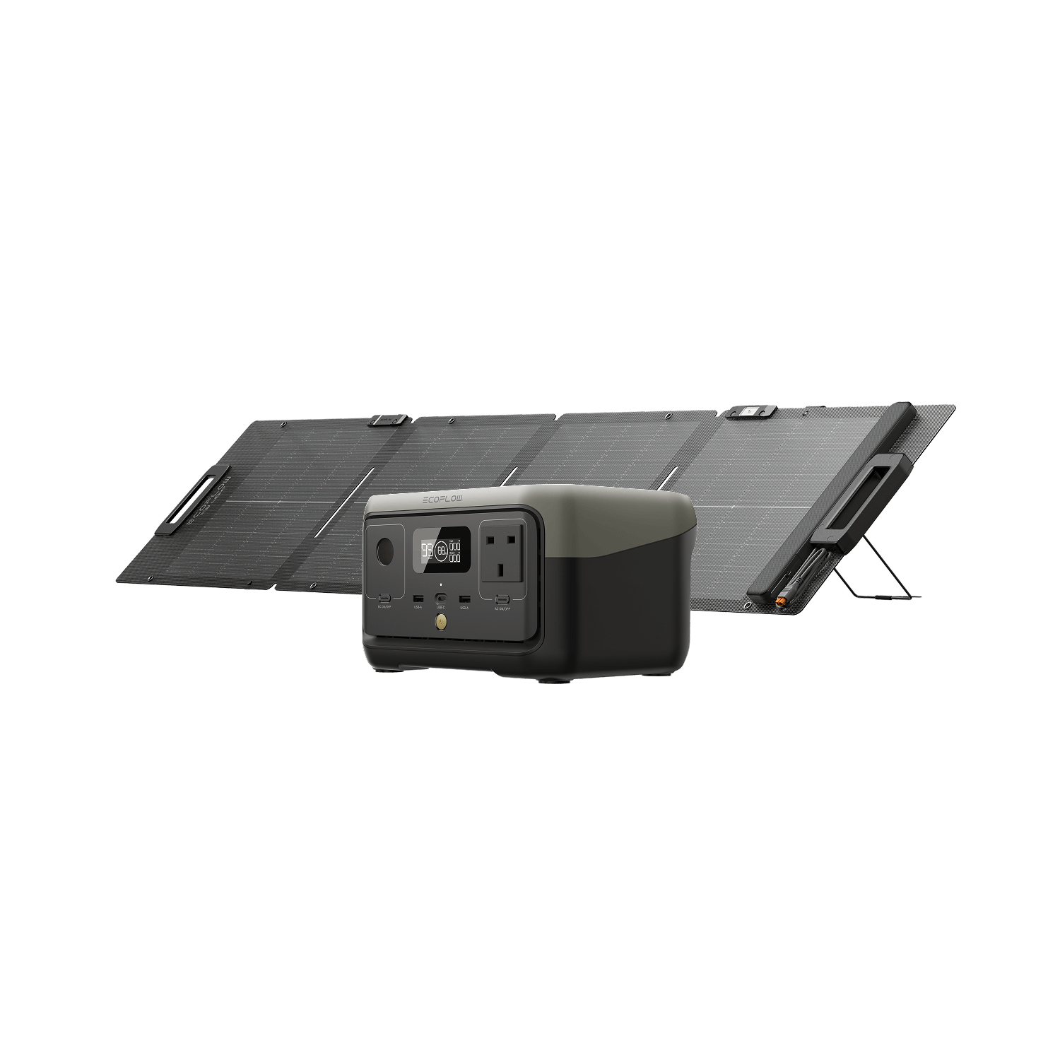EcoFlow RIVER 2 Portable Power Station (CH version) RIVER 2 (CH version) + 110W Portable Solar Panel