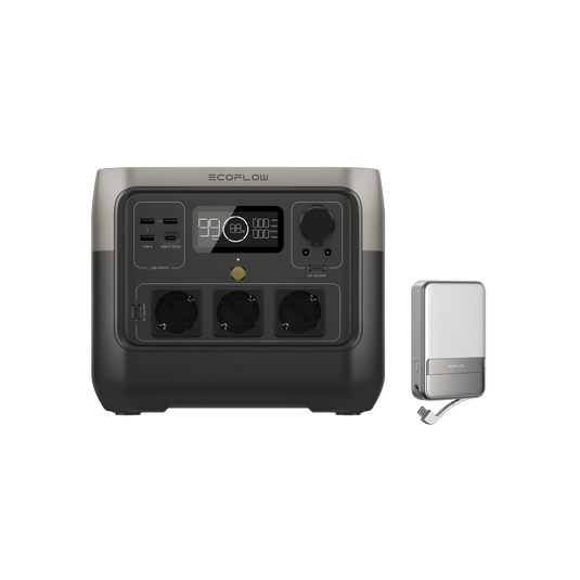 EcoFlow RIVER 2 Pro Portable Power Station RIVER 2 Pro + RAPID 10000mAh