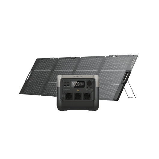 EcoFlow RIVER 2 Pro Portable Power Station RIVER 2 Pro + 220W Portable Solar Panel