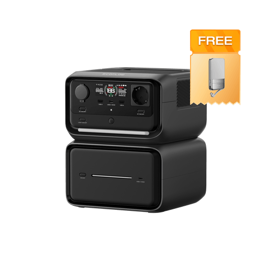 EcoFlow RIVER 3 Plus Portable Power Station RIVER 3 Max Plus (RIVER 3 Plus + Extra Battery 600) / /