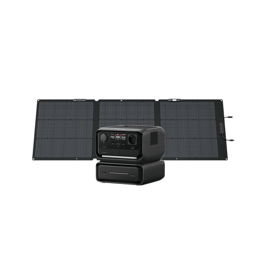 EcoFlow RIVER 3 Plus Solar Generator RIVER 3 Max / 160W Portable Solar Panel
