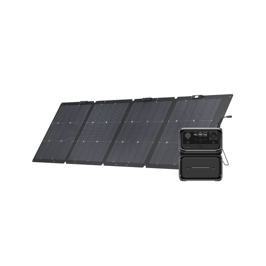 EcoFlow RIVER 3 Plus Solar Generator RIVER 3 Max Plus / 220W Portable Solar Panel