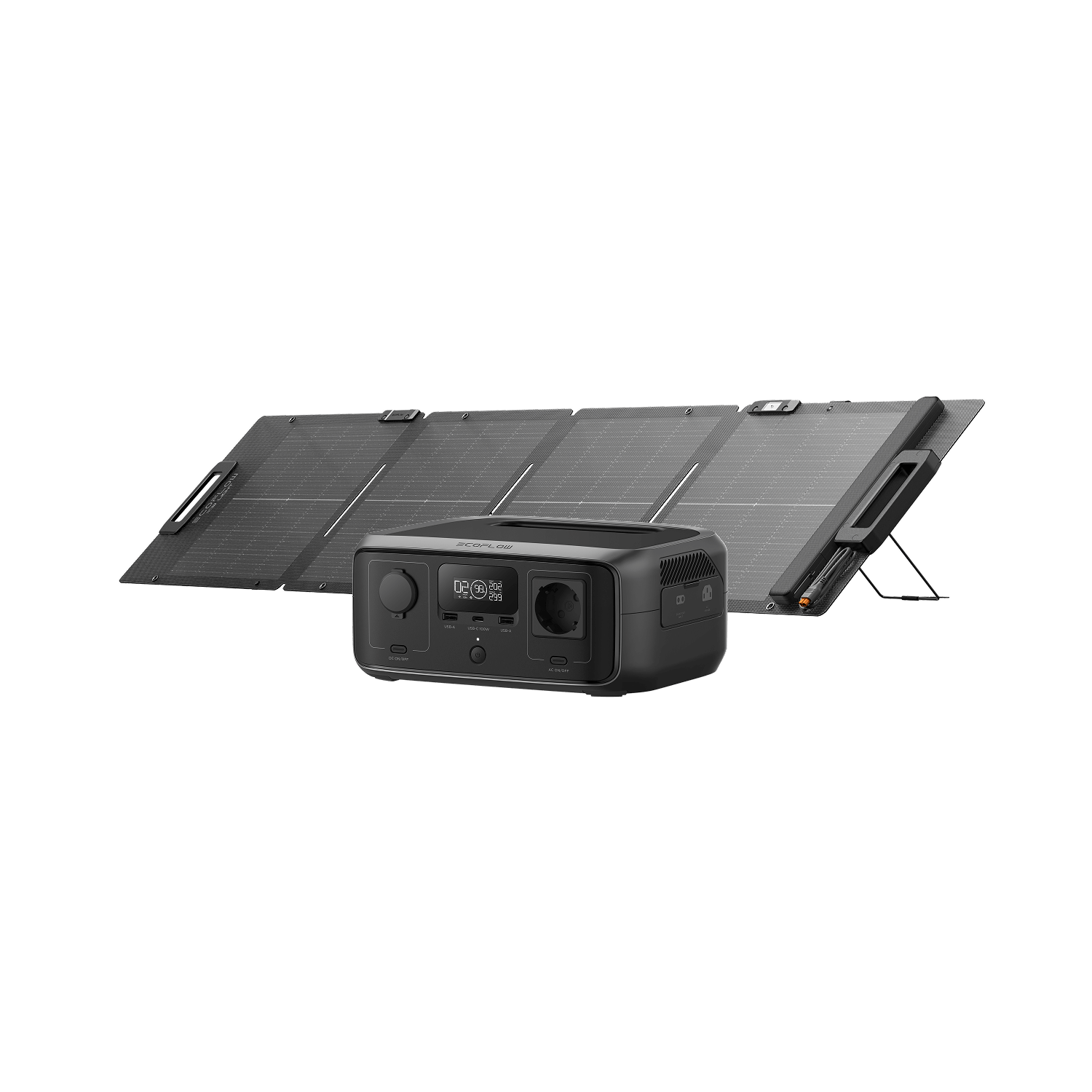 EcoFlow RIVER 3 Portable Power Station RIVER 3 + 110W Solar Panel
