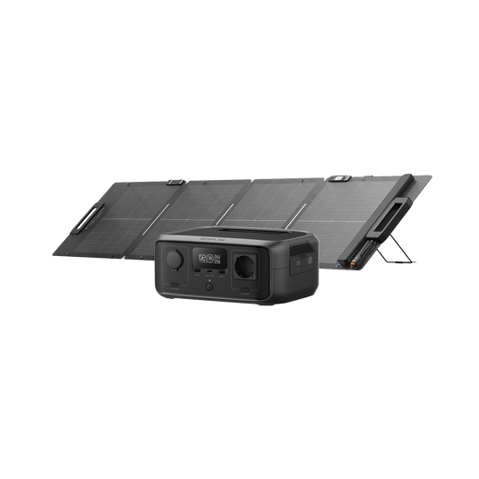 EcoFlow RIVER 3 Portable Power Station (Refurbished) RIVER 3 (UPS) + 110W Solar Panel(Refurbished)(Member-only)