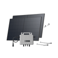 Load image into Gallery viewer, EcoFlow STREAM Balcony Kit Lattice Balcony / (1040Wp) 2 × 520W Rigid Solar Panel + STREAM Microinverter / Bracket: Lattice Balcony

