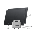 Load image into Gallery viewer, EcoFlow STREAM Balcony Kit Lattice Balcony / (800Wp) 2 × 400W Rigid Solar Panel + STREAM Microinverter / Bracket: Lattice Balcony
